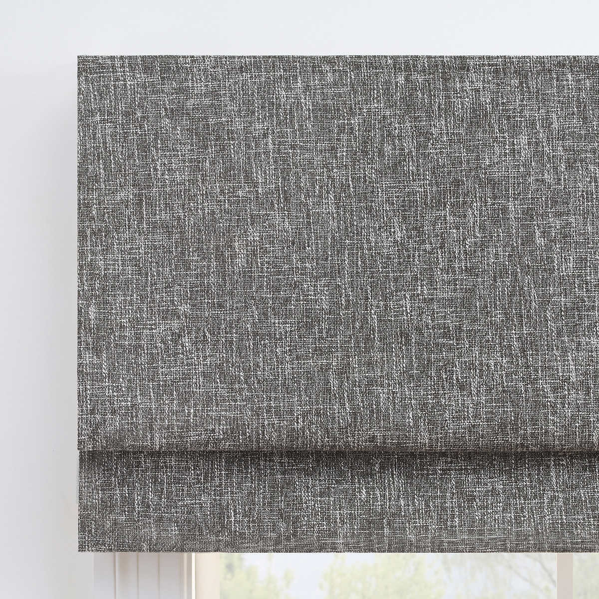 NEW - Costco - Eclipse Drew Total Blackout Roman Shade, Gray, 31 X 64, 2-pack - Retail $99 - Image 2