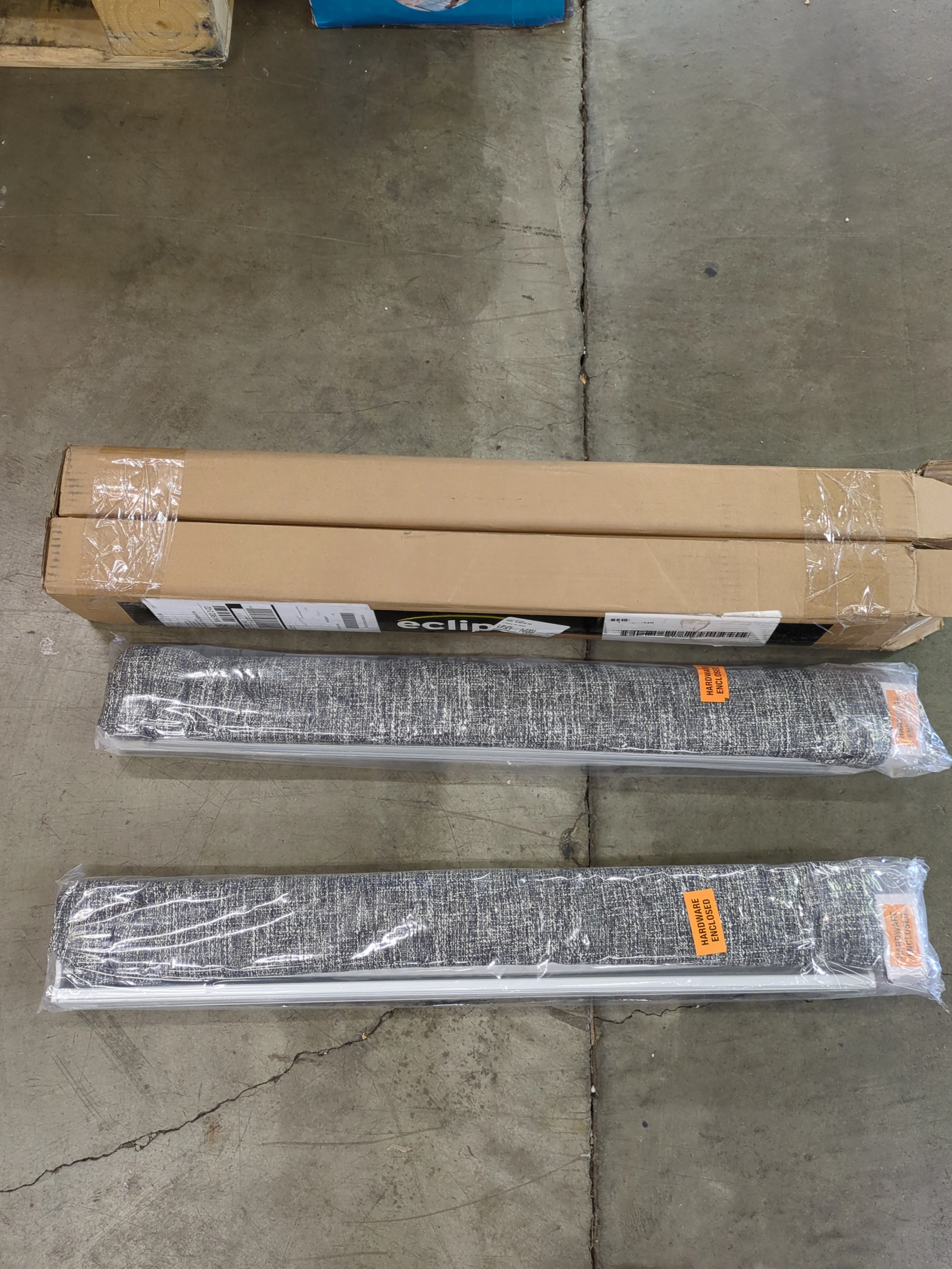 NEW - Costco - Eclipse Drew Total Blackout Roman Shade, Gray, 31 X 64, 2-pack - Retail $99 - Image 6