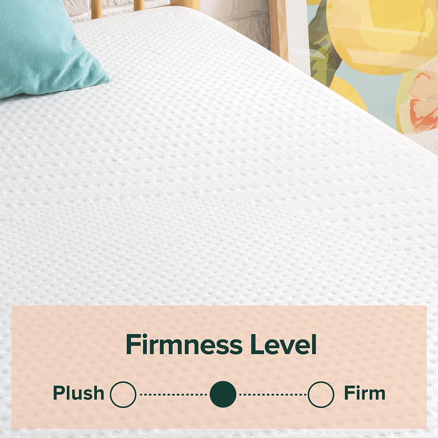 NEW - Zinus 10 Inch Green Tea Essential Memory Foam Mattress, Queen, White - Retail $279 - Image 5