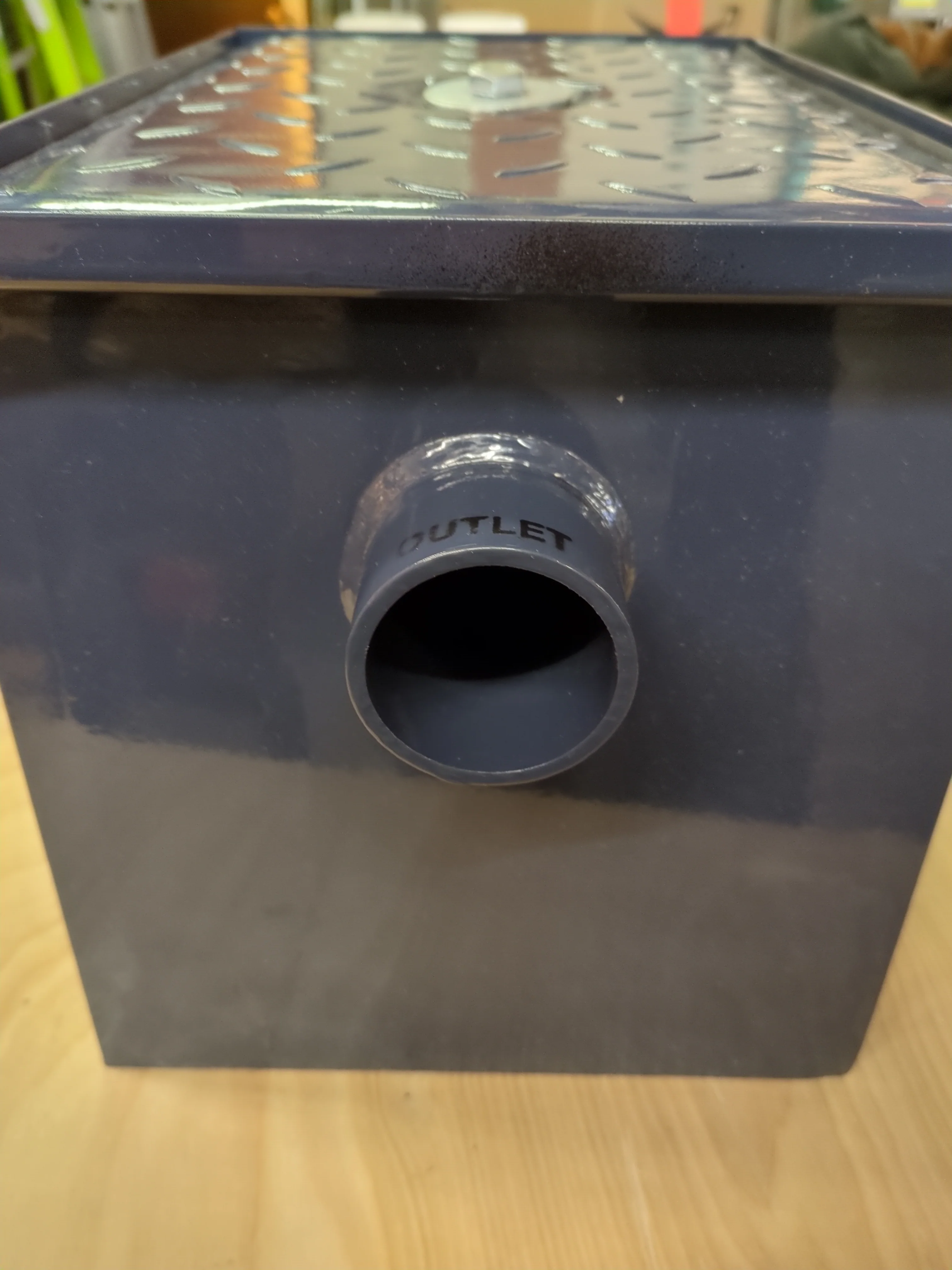 NEW - John Boos GT-8 Carbon Steel Grease Interceptor, 14.2" Long by 11.2" Tall by 10.5" Wide, 8 lbs Grease Capacity - Retail $171 - Image 5