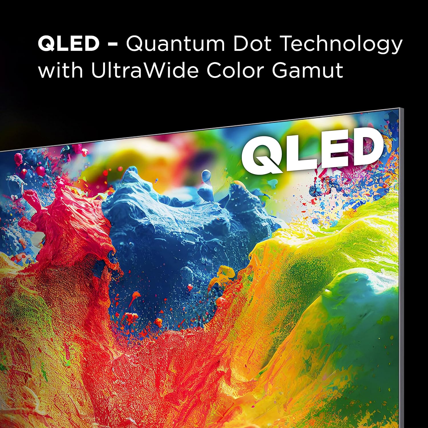 NEW - TCL 55-Inch Q6 QLED 4K Smart TV with Google (55Q650G, 2023 Model) Dolby Vision, Atmos, HDR Pro+, Game Accelerator Enhanced Gaming, Voice Remote, Works Alexa, Streaming UHD Television - Retail $448 - Image 2