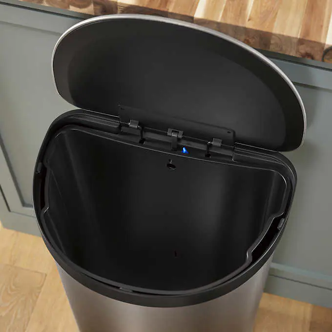 Like NEW - Costco - Kohler 45L Stainless Steel Step Trash Can - Retail $89 - Image 7