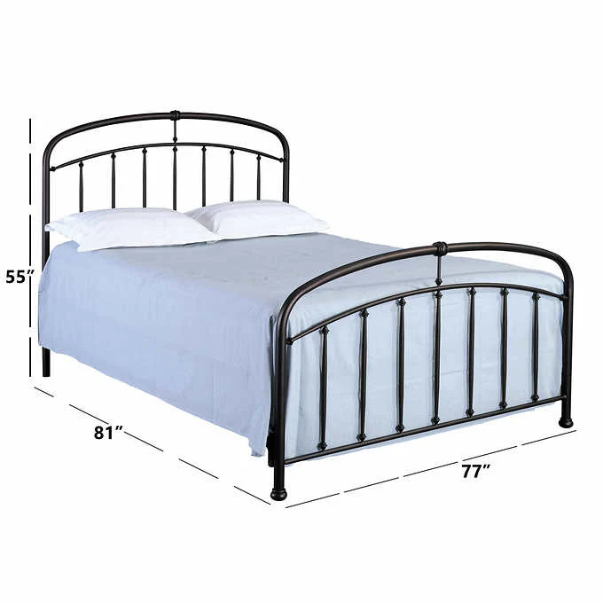 NEW - Costco - KING Hayden Metal Bed - Retail $619 - Image 2
