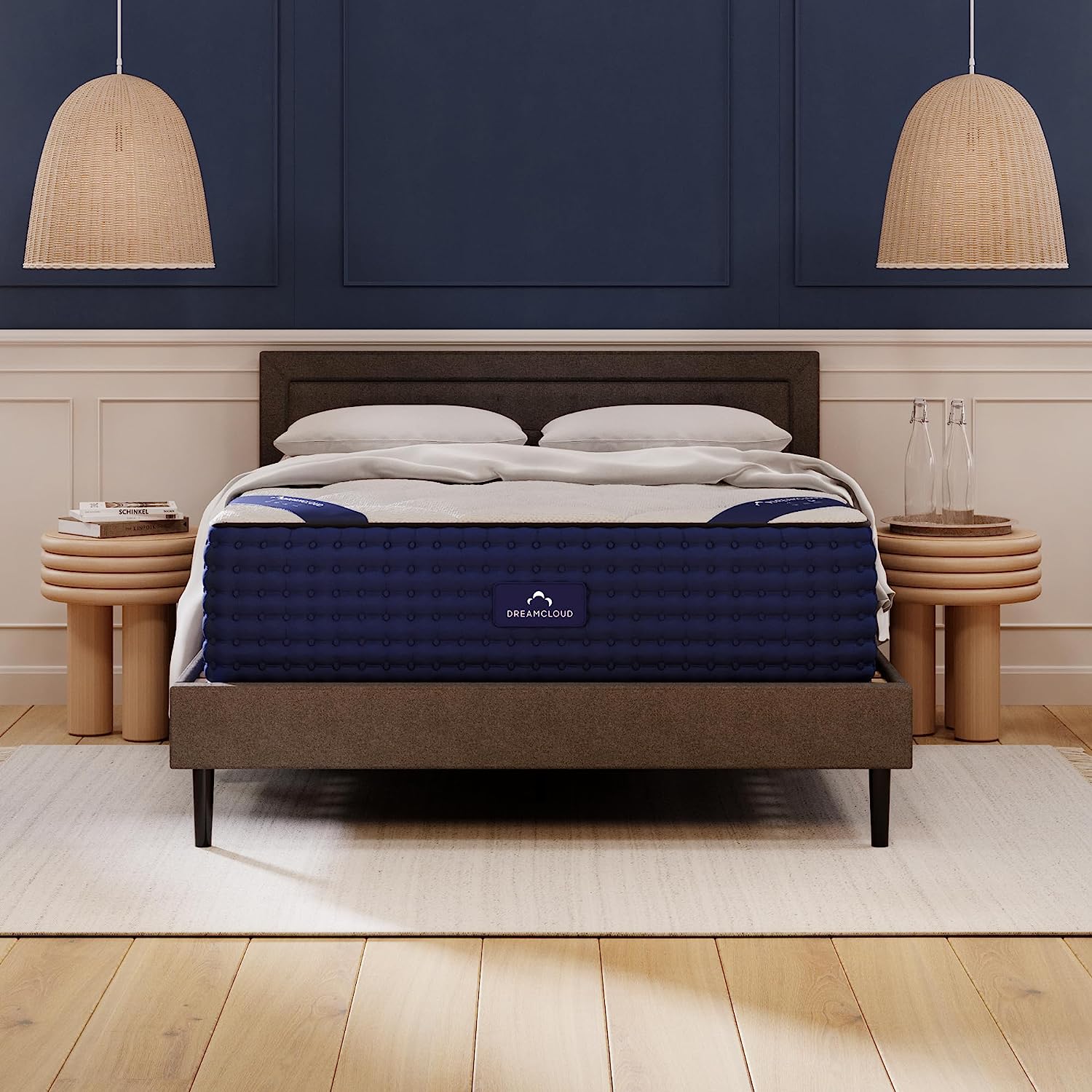 NEW - Dream Cloud 14 Inch King Mattress - Luxury Hybrid Gel Memory Foam - CertiPUR-US Certified - Retail $999