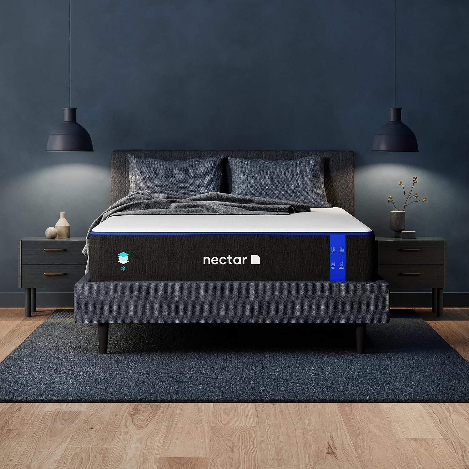 NEW - Nectar TWIN Mattress 12 Inch - Medium Firm Gel Memory Foam - Retail $499