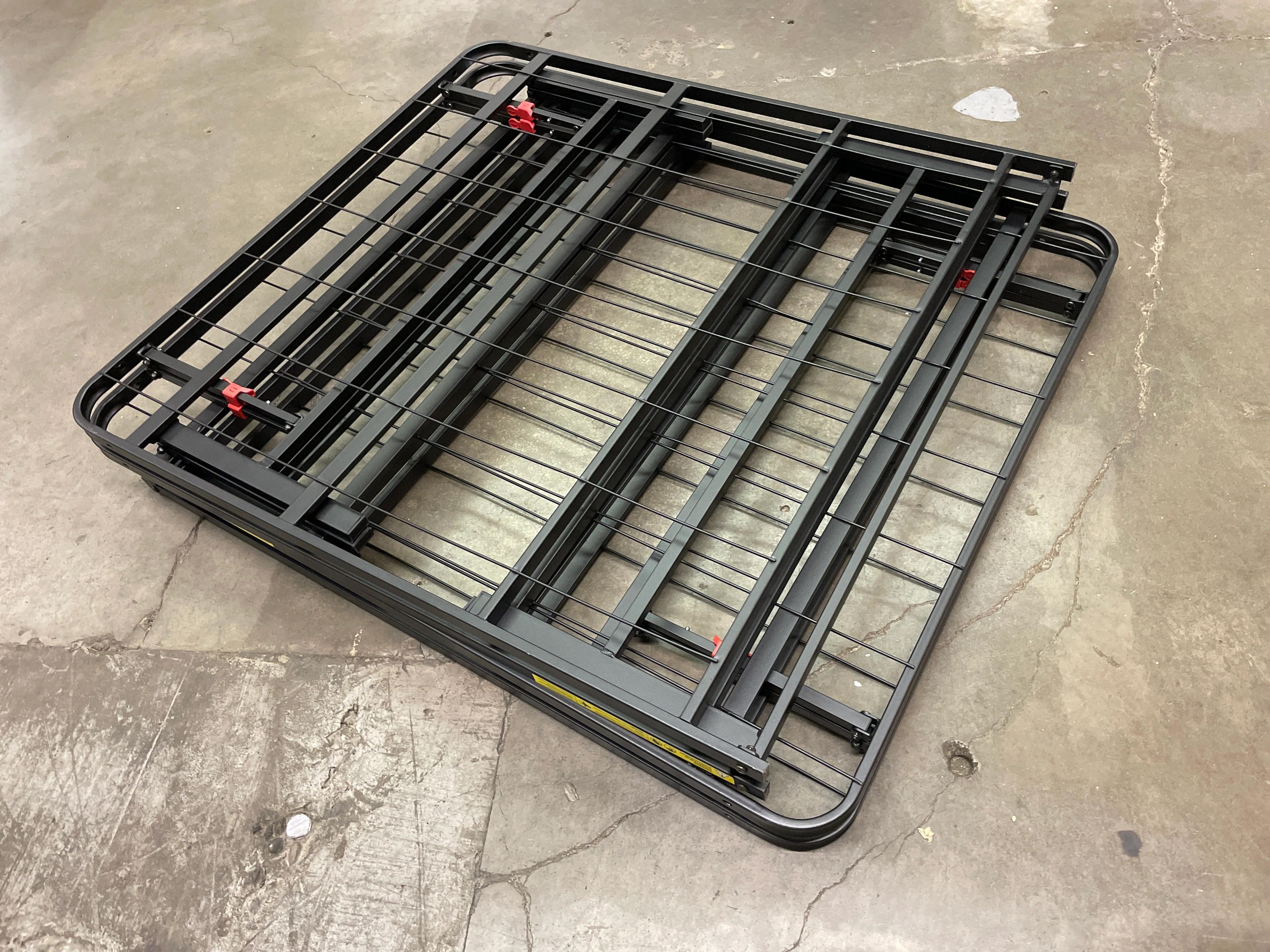 Like NEW - Amazon Basics KING Foldable Metal Platform Bed Frame, 14 Inches High - Retail $132 - Image 2
