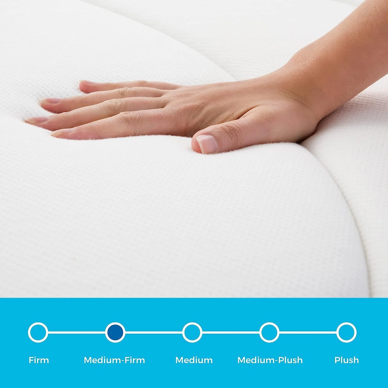 NEW - LINENSPA 8 Inch Memory Foam and Innerspring Hybrid Mattress, Twin, Medium Firm - Retail $129 - Image 3