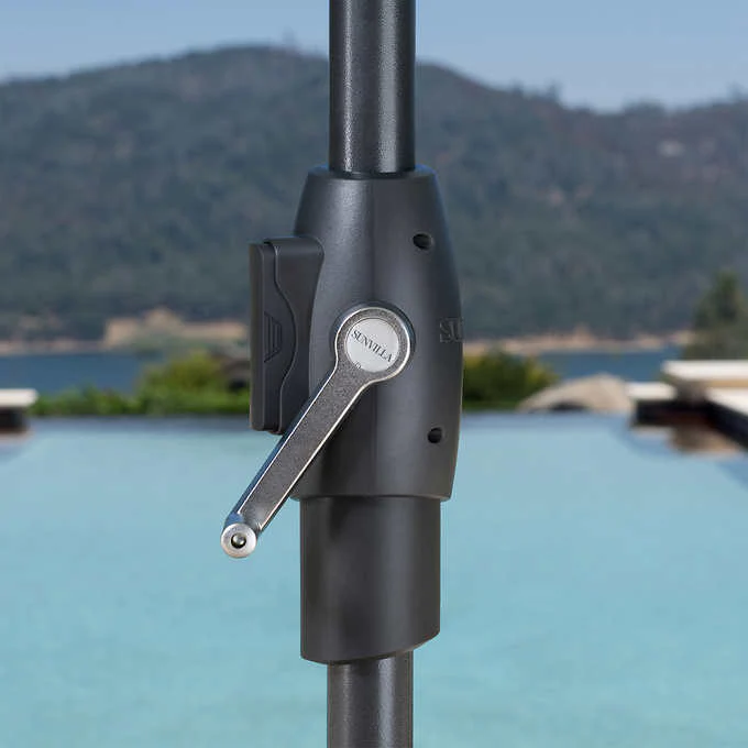 Sunvilla 10' Round Solar LED Market Umbrella - Retail $174 - Image 4