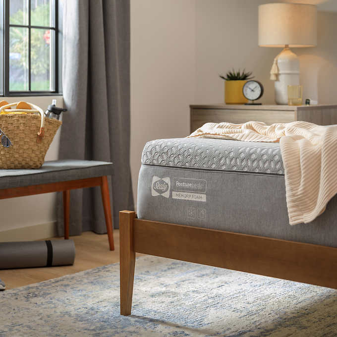 NEW - Costco - Sealy Posturepedic KING 12" Memory Foam Mattress - Retail $799 - Image 2