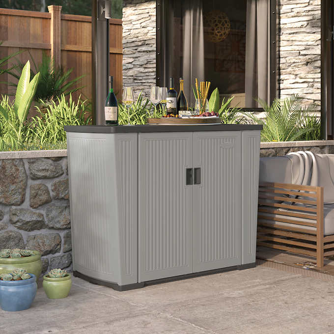 Costco - Suncast Oasis 130 Gallon Lockable Cabinet - Retail $189 - Image 2