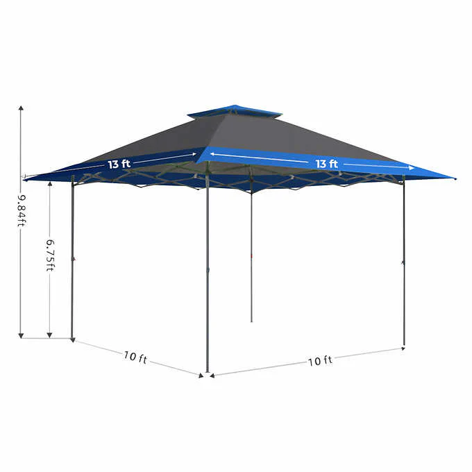 NEW - Costco - POPUPSHADE 13’x13’ Instant Canopy with POPLOCK Central-Hub Frame - Retail $169 - Image 4
