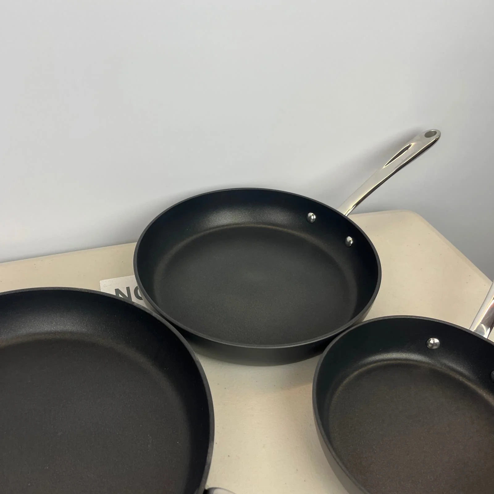 Costco - All-Clad Hard-Anodized Fry Pan 3-piece Set - Retail $84 - Image 7