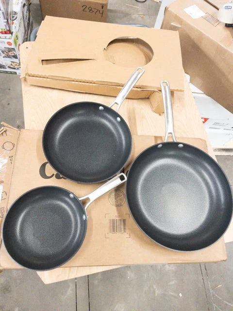 NEW - Costco - Calphalon Classic 3-piece Non-Stick Skillet Set - Retail $77 - Image 6