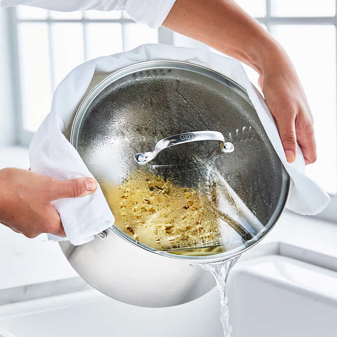NEW - Costco - GreenPan 8qt Stainless Steel Stockpot - Image 3