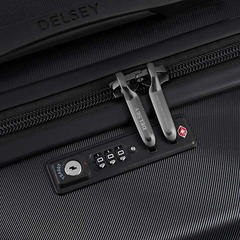 Costco - Delsey Black 2-piece Hardside Trunk Set - Retail $149 - Image 4