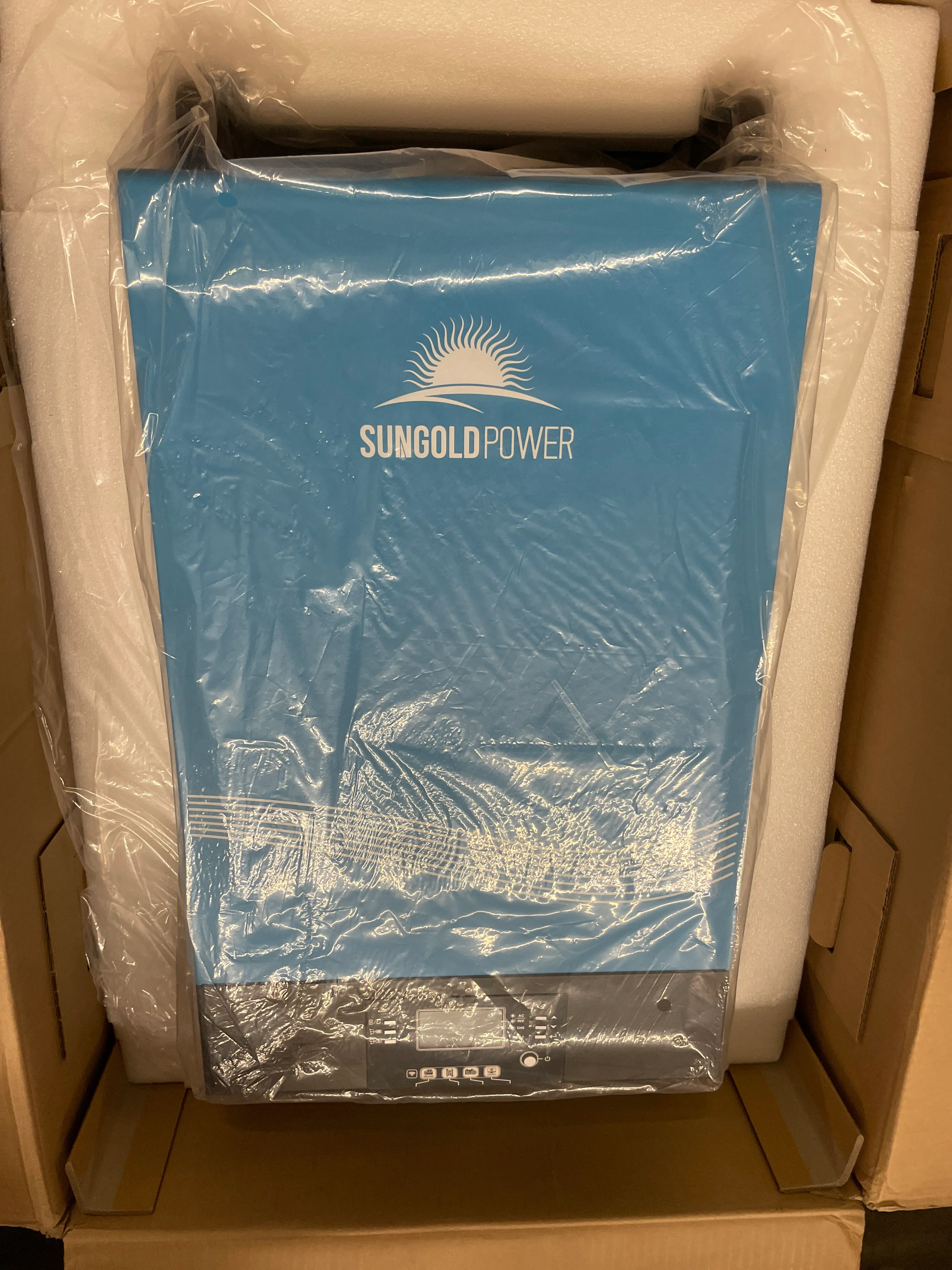 NEW - SUNGOLDPOWER 6000W 48Vdc Hybrid Solar Inverter Input 240V Output 120/240V Split Phase Pure Sine Wave Inverter MPPT 120A Solar Charger and 120A AC Charger (Grid Feedback & Batteryless) BluePower TP6048 - Retail $1365 - Image 4