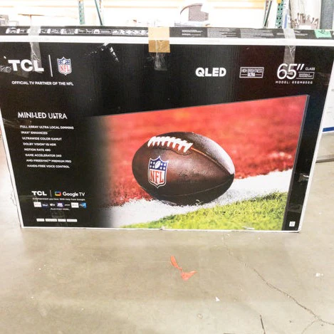NEW - TCL 65-Inch QM8 QLED 4K Smart Mini LED TV with Google TV (65QM850G, 2023 Model) - Retail $1149 - Image 2