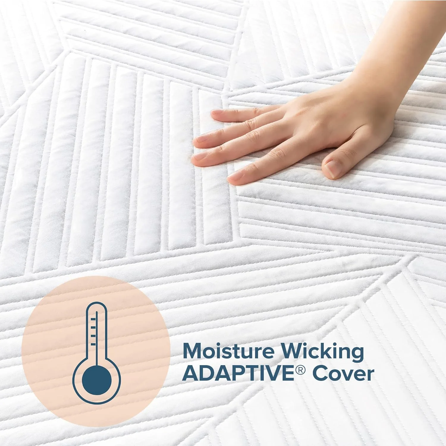 NEW - ZINUS 12 Inch FULL Cooling Copper ADAPTIVE Pocket Spring Hybrid Mattress - Retail $298 - Image 7