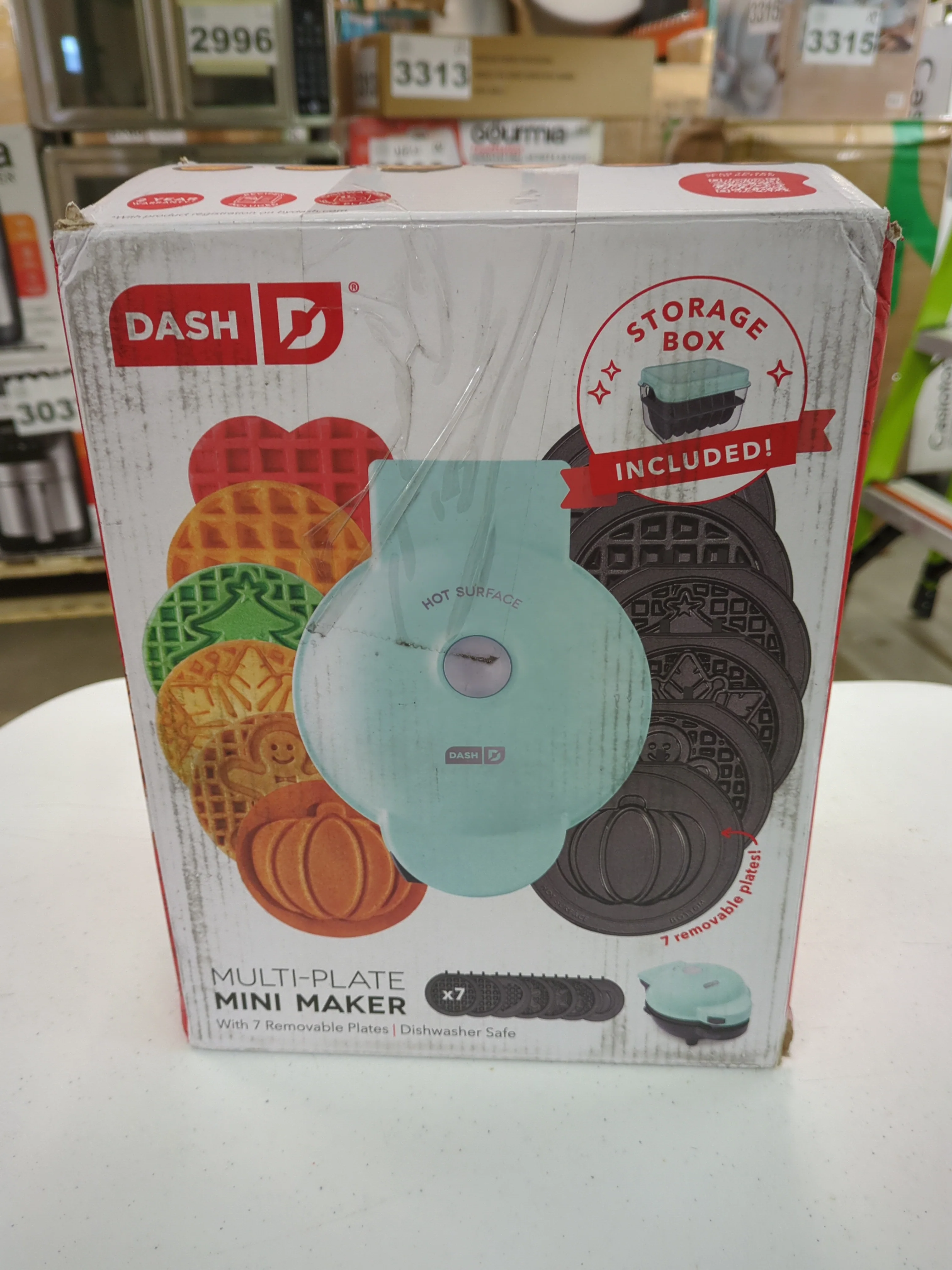 NEW - Costco - Dash Mini Waffle Maker - Retail $29 - Image 3