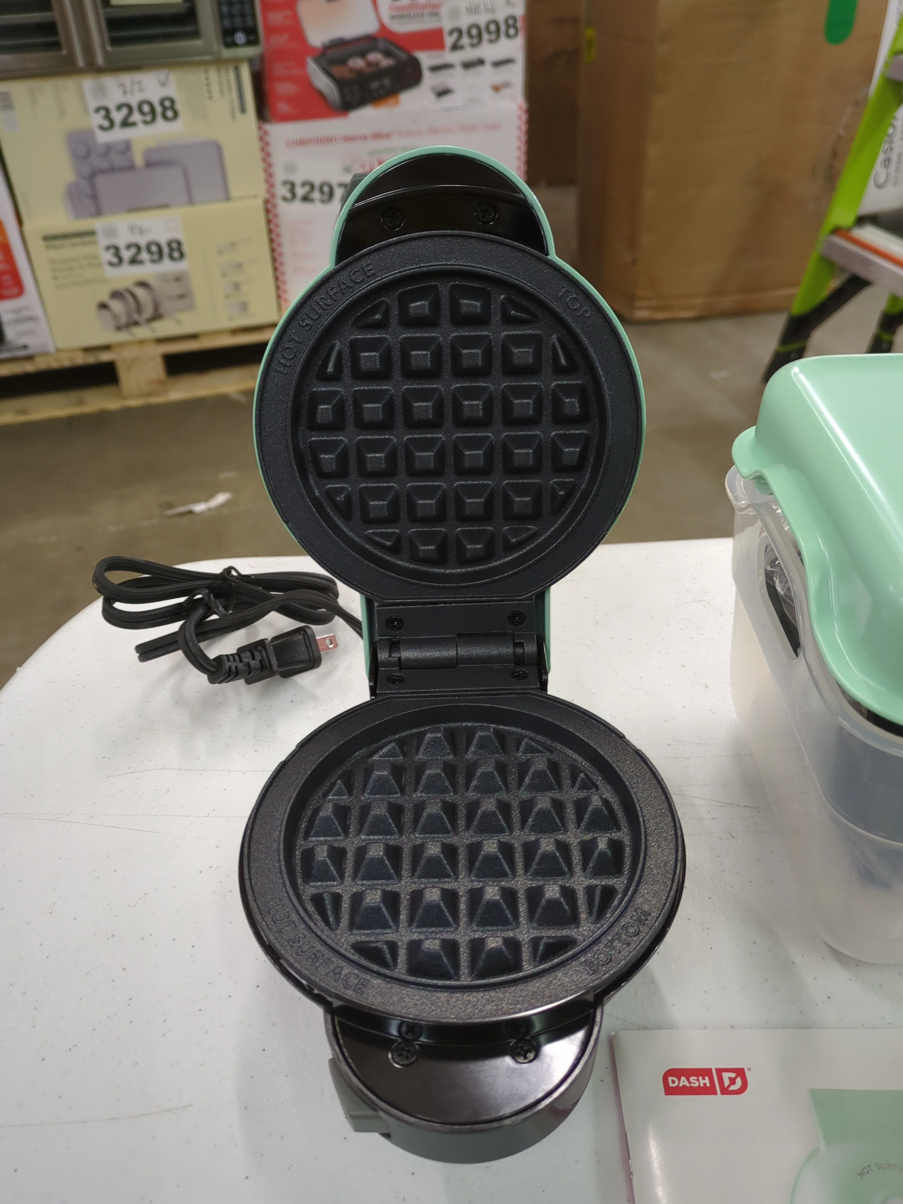 NEW - Costco - Dash Mini Waffle Maker - Retail $29 - Image 6