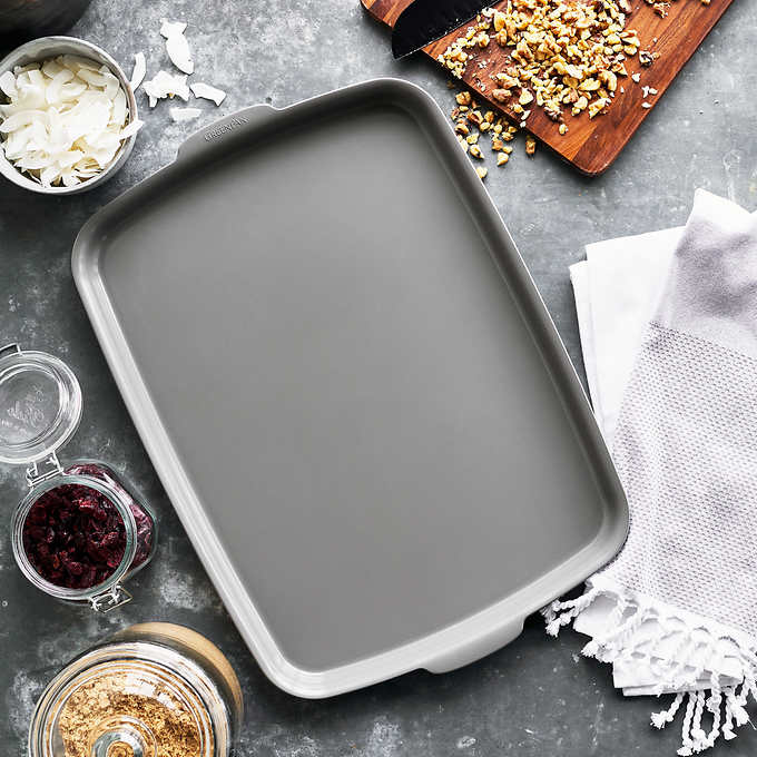 Costco - GreenPan Ceramic Non-Stick Baking Half Sheet Pans, 2-Pack - Retail $89 - Image 3
