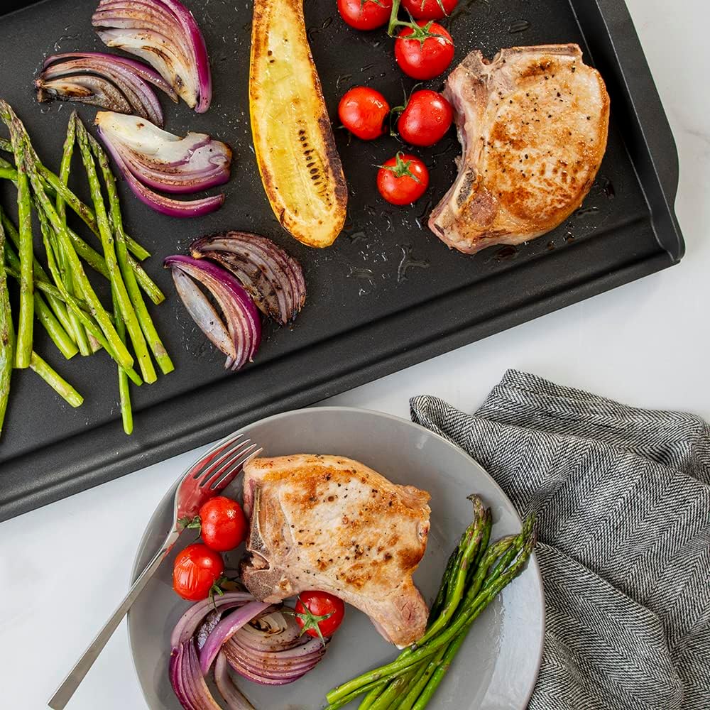 NEW - Nordic Ware Double Backsplash Griddle - Retail $38 - Image 7