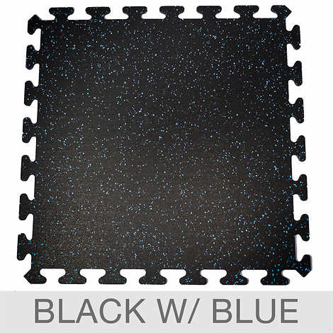 NEW - Costco - 144 Sq Ft EZ Flex Interlocking Recycled Rubber Floor Tiles - Retail $570 - Image 3