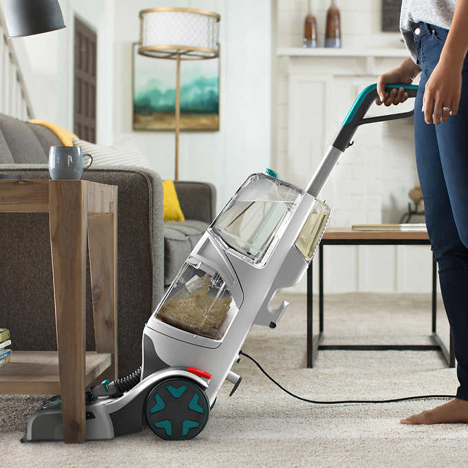 NEW - Costco - Hoover SmartWash+ Automatic Carpet Cleaner with Oxy Carpet Cleaner Solution - Retail $199 - Image 4