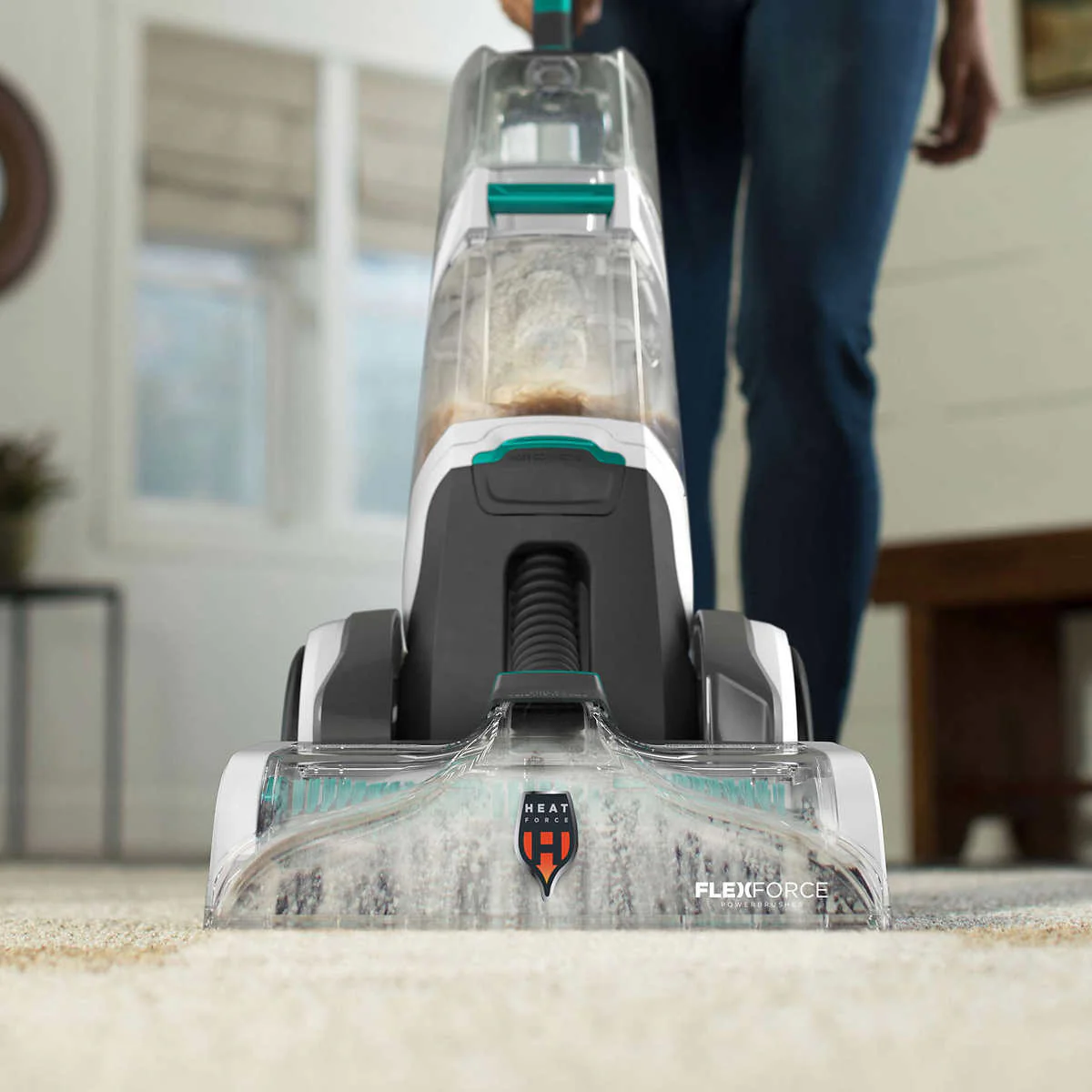 NEW - Costco - Hoover SmartWash+ Automatic Carpet Cleaner with Oxy Carpet Cleaner Solution - Retail $199 - Image 8