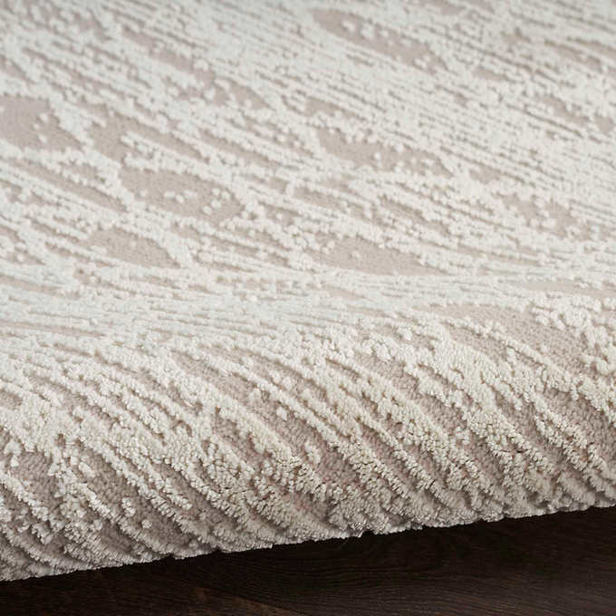 NEW - Costco - Reclaimed Rug Collection, Crystal, Ivory 6' 6" x 9' 6" - Retail $199 - Image 3