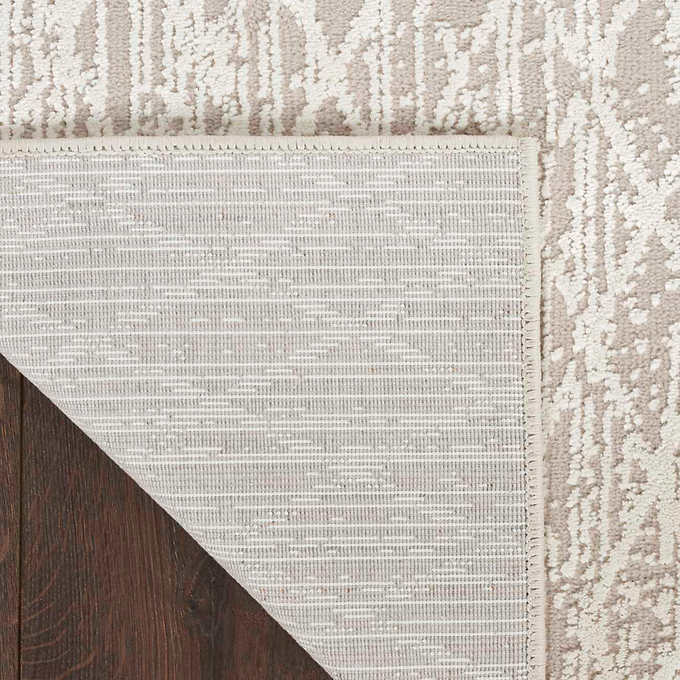 NEW - Costco - Reclaimed Rug Collection, Crystal, Ivory 6' 6" x 9' 6" - Retail $199 - Image 4