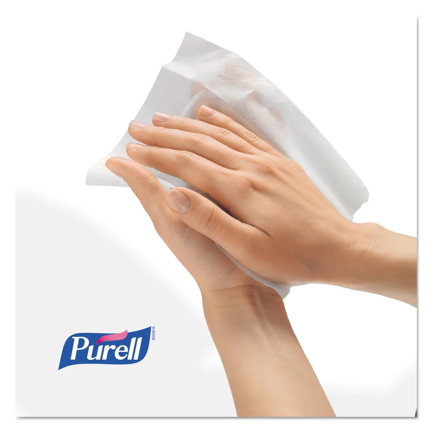 Purell Sanitizing Hand Wipes, Individually Wrapped, 5 x 7, Unscented, White, 100/Carton - Retail $85 - Image 3