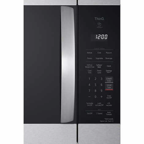 LG 1.8 cu. ft. Smart Wi-Fi Enabled OTR Microwave Oven with EasyClean - MVEM1825F - Retail $399 - Image 2