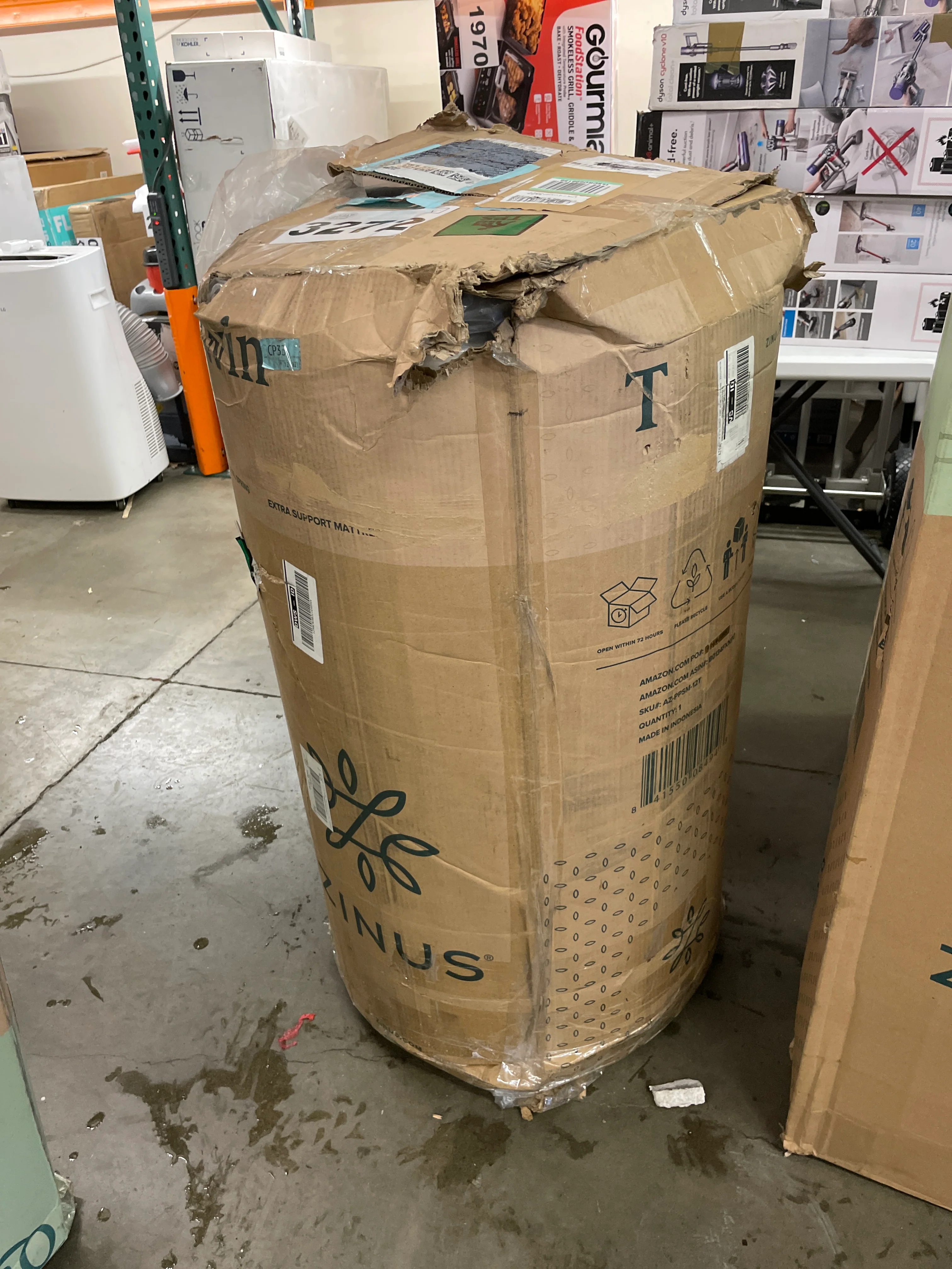 NEW - ZINUS TWIN 12 Inch Support Plus Pocket Spring Hybrid Mattress, Extra Firm Fee - Retail $235 - Image 8