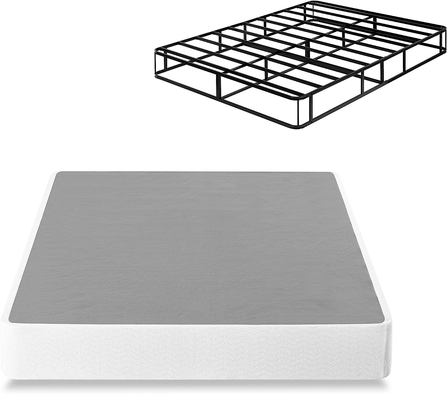 Zinus 9 Inch Metal Smart Box Spring / Mattress Foundation, King - Retail $167 - Image 6