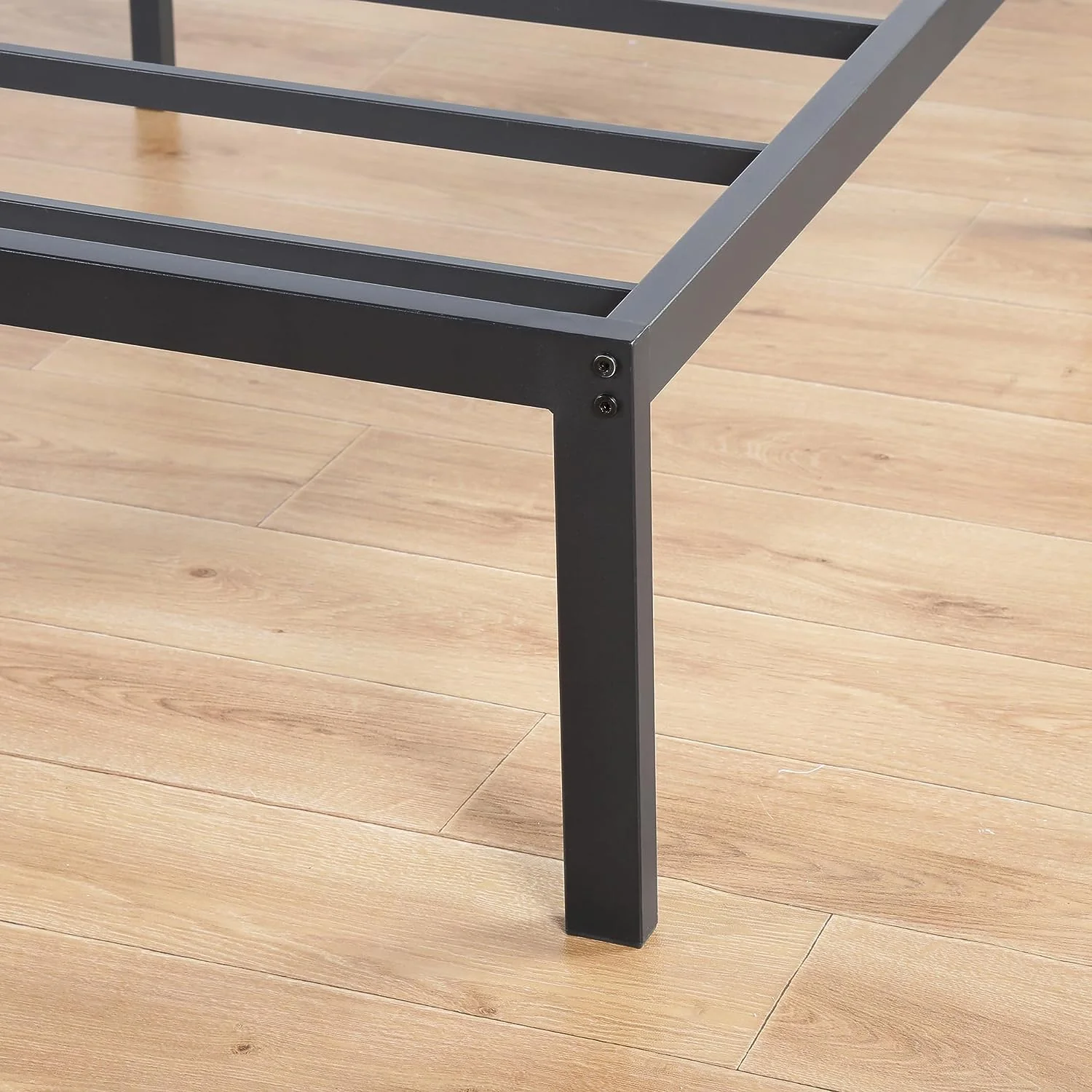 NEW - Olee Sleep KING 18 Inch Heavy Duty Steel Slat, Easy Assembly Platform Bed frame - Retail $107 - Image 5