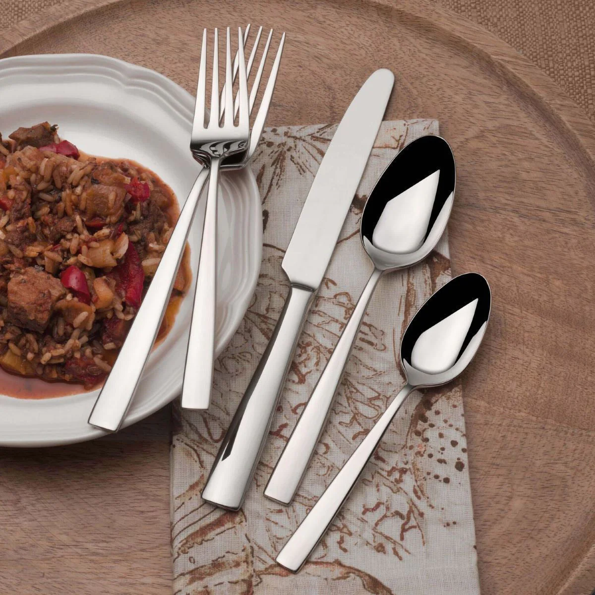 Mikasa Everett 101-piece Flatware Set - Image 6