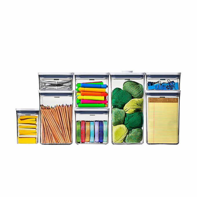 Like NEW - Costco - OXO SoftWorks POP Food Storage Containers, Set of 8 - Retail $59 - Image 2