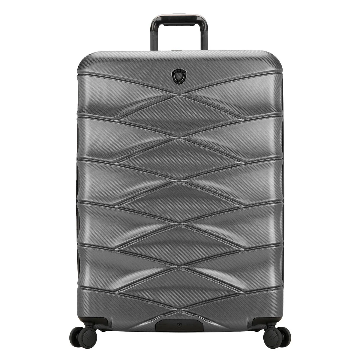 NEW - Traveler's Choice Grey Granville II 2-piece Hardside Spinner Luggage Set - Image 4