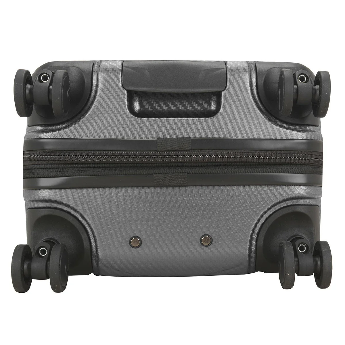NEW - Traveler's Choice Grey Granville II 2-piece Hardside Spinner Luggage Set - Image 7
