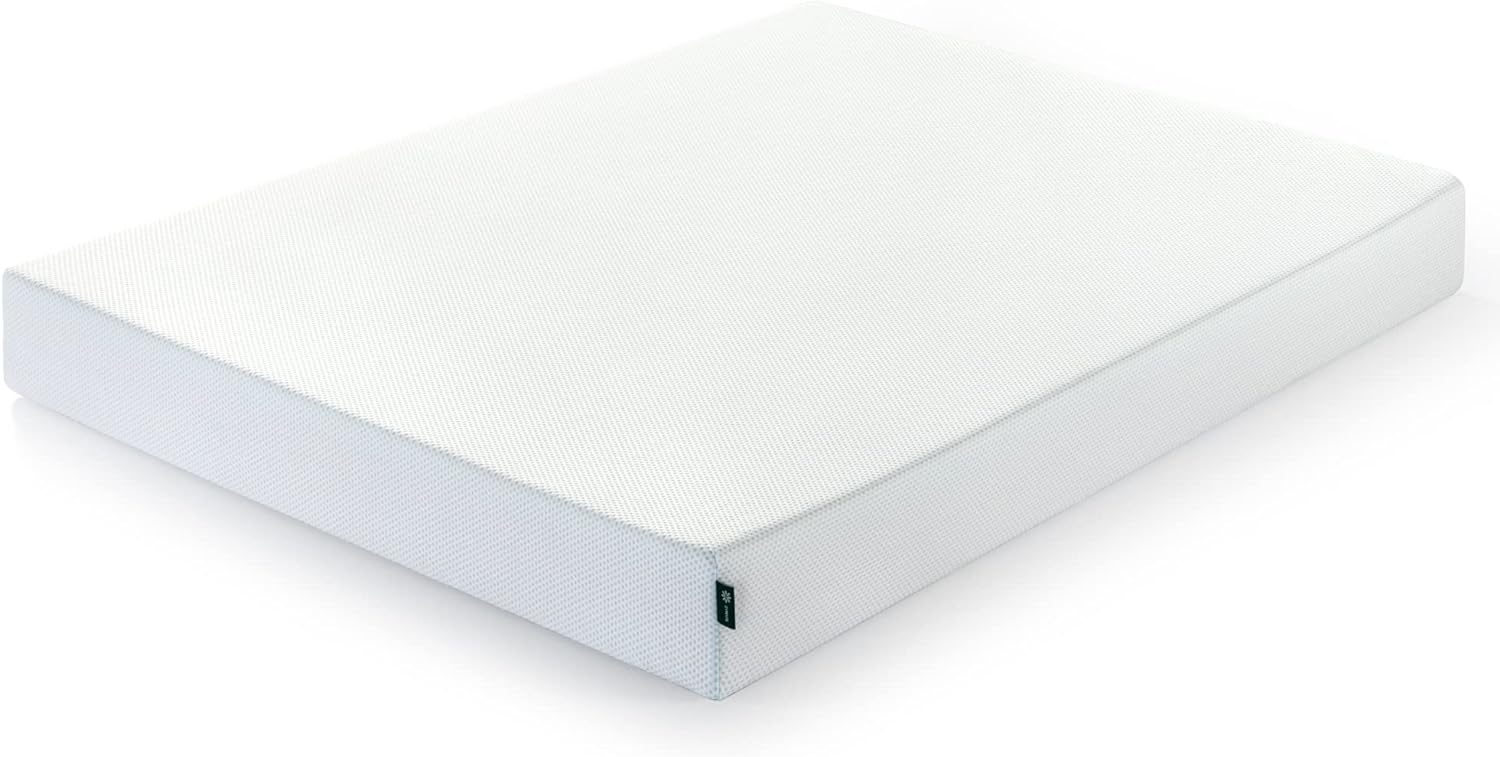 NEW - ZINUS FULL 8 Inch Green Tea Cooling Gel Memory Foam Mattress / Cooling Gel Foam / Pressure Relieving / CertiPUR-US Certified / Bed-in-a-Box - Retail $209 - Image 2