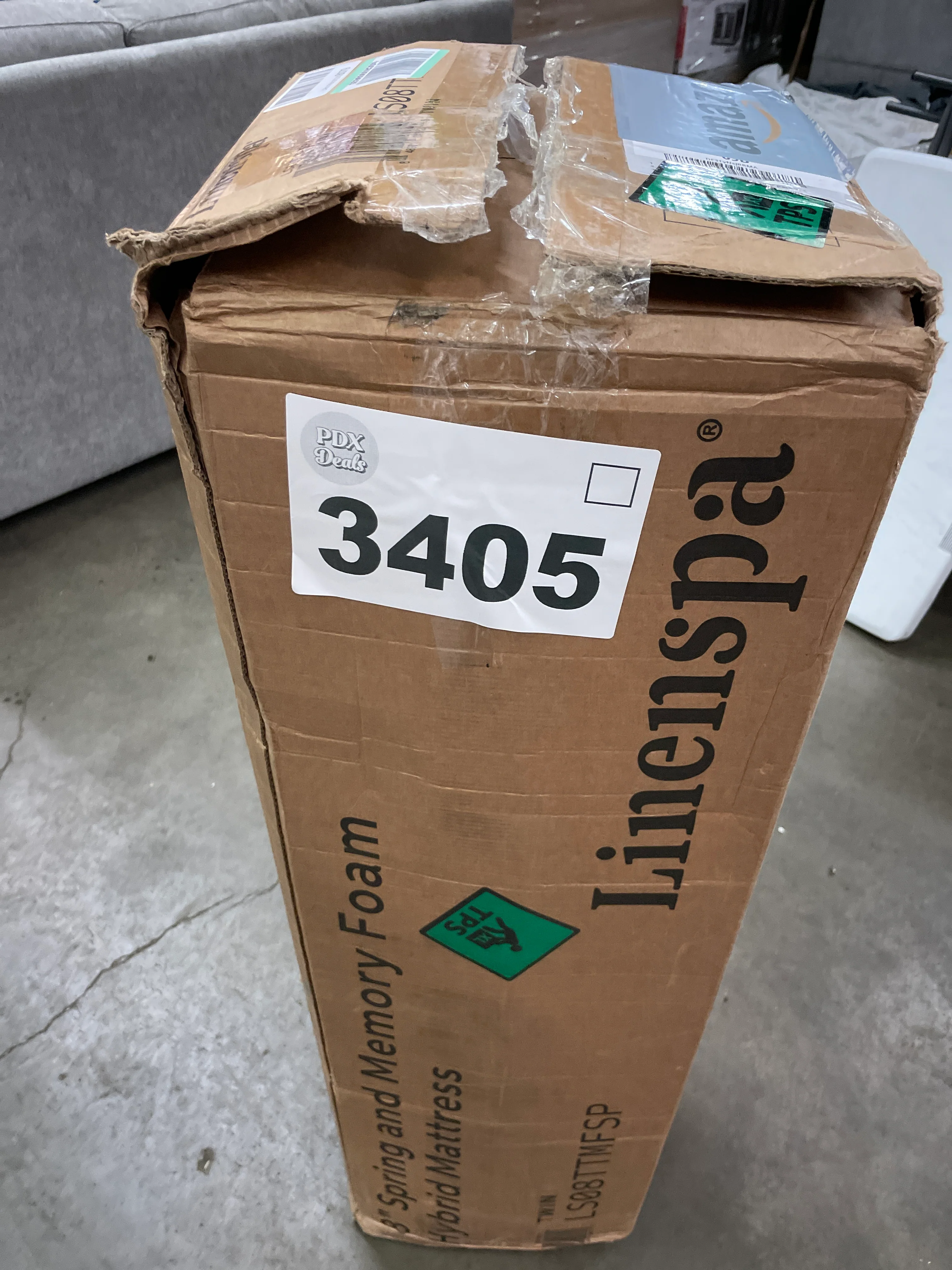 NEW - LINENSPA 8 Inch TWIN Memory Foam and Innerspring Hybrid Mattress, Medium Firm - Retail $129 - Image 8