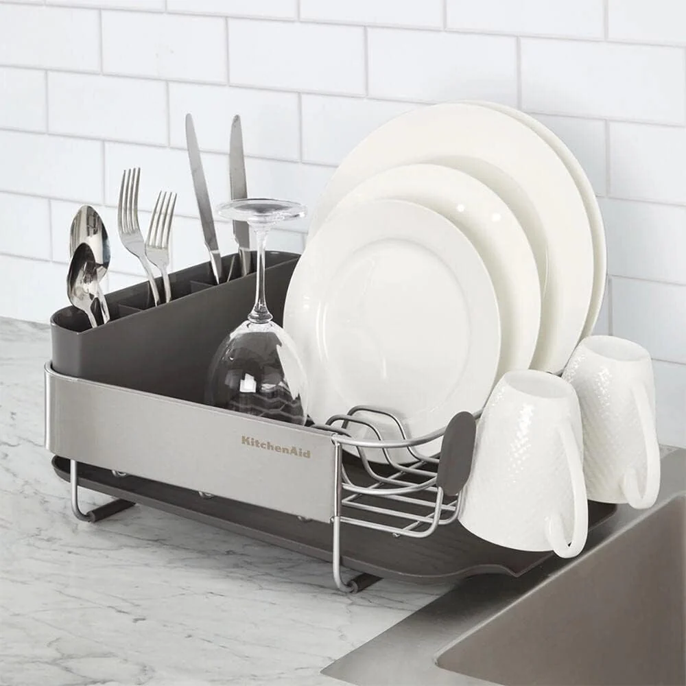 NEW - KitchenAid Compact Dish-Drying Rack - Retail $29 - Image 4