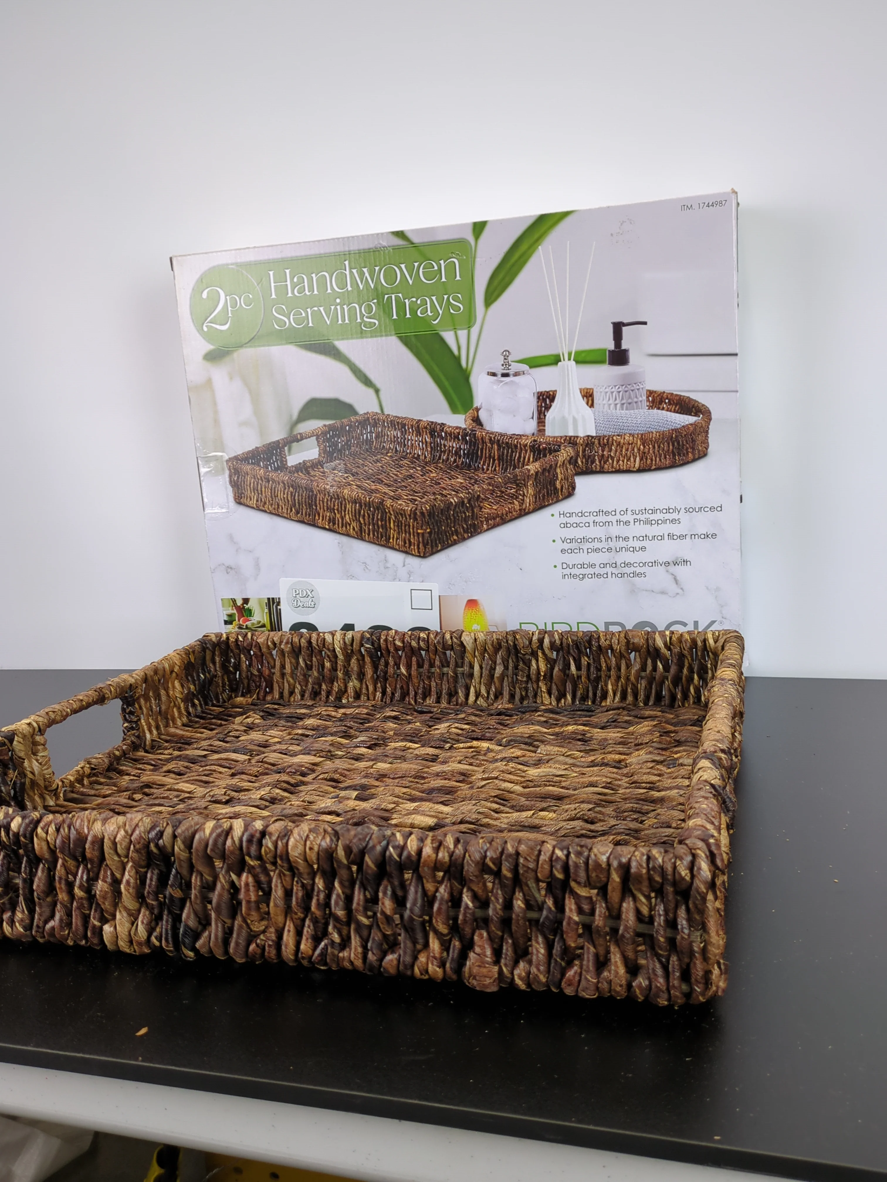 NEW - Costco - Birdrock Home Serving Trays, 2 Piece - Retail $25 - Image 4