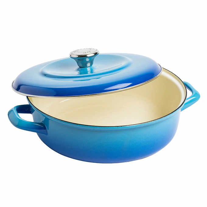 Merten & Storck 5.3-quart Enameled Iron Dutch Oven and 4-quart Casserole, 2-pack - Retail $129 - Image 4