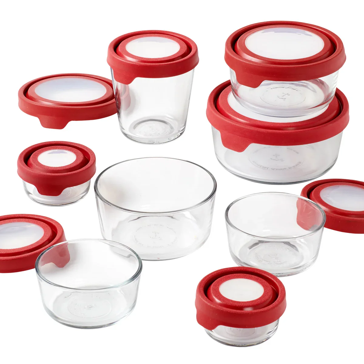 Anchor Hocking TrueSeal Glass Food Storage, Set of 16 - Image 3