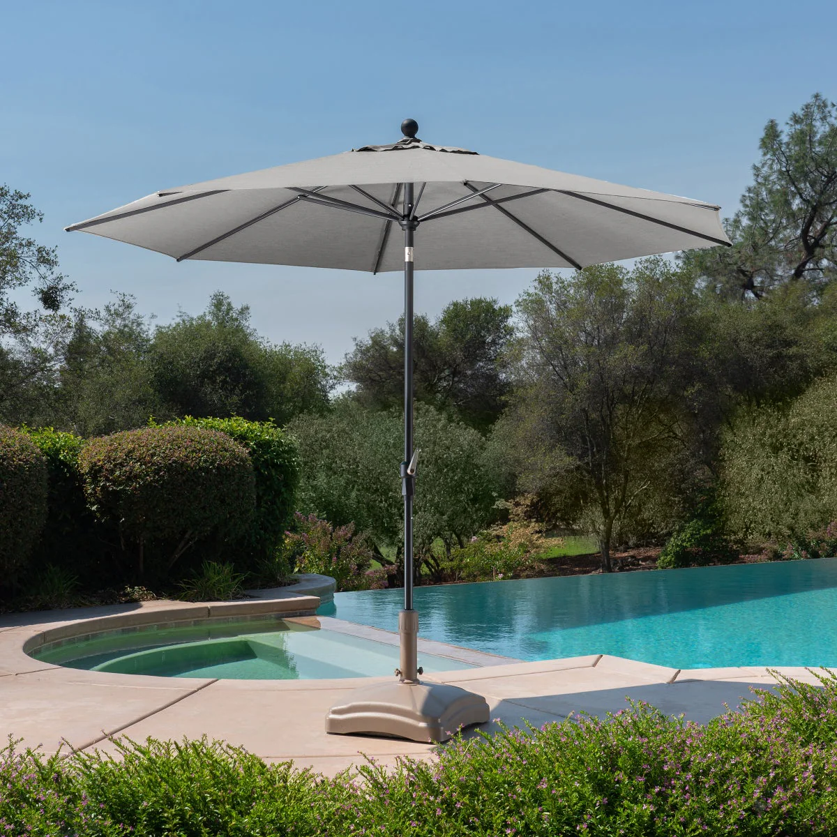 NEW - ProShade 10ft Round Auto Tilt Aluminum Market Umbrella