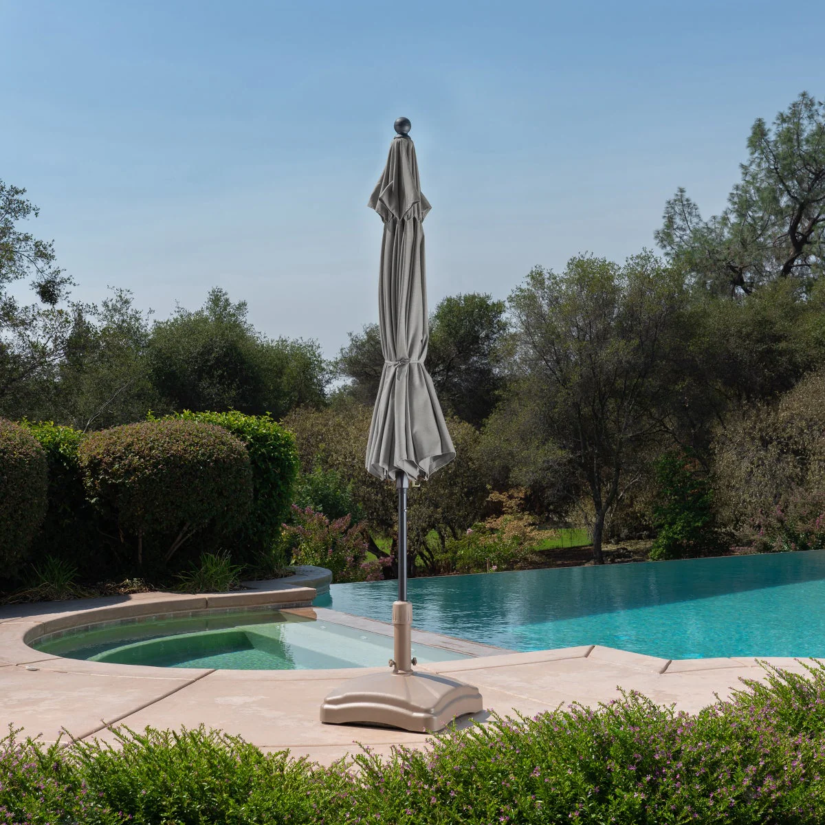 NEW - ProShade 10ft Round Auto Tilt Aluminum Market Umbrella - Image 3