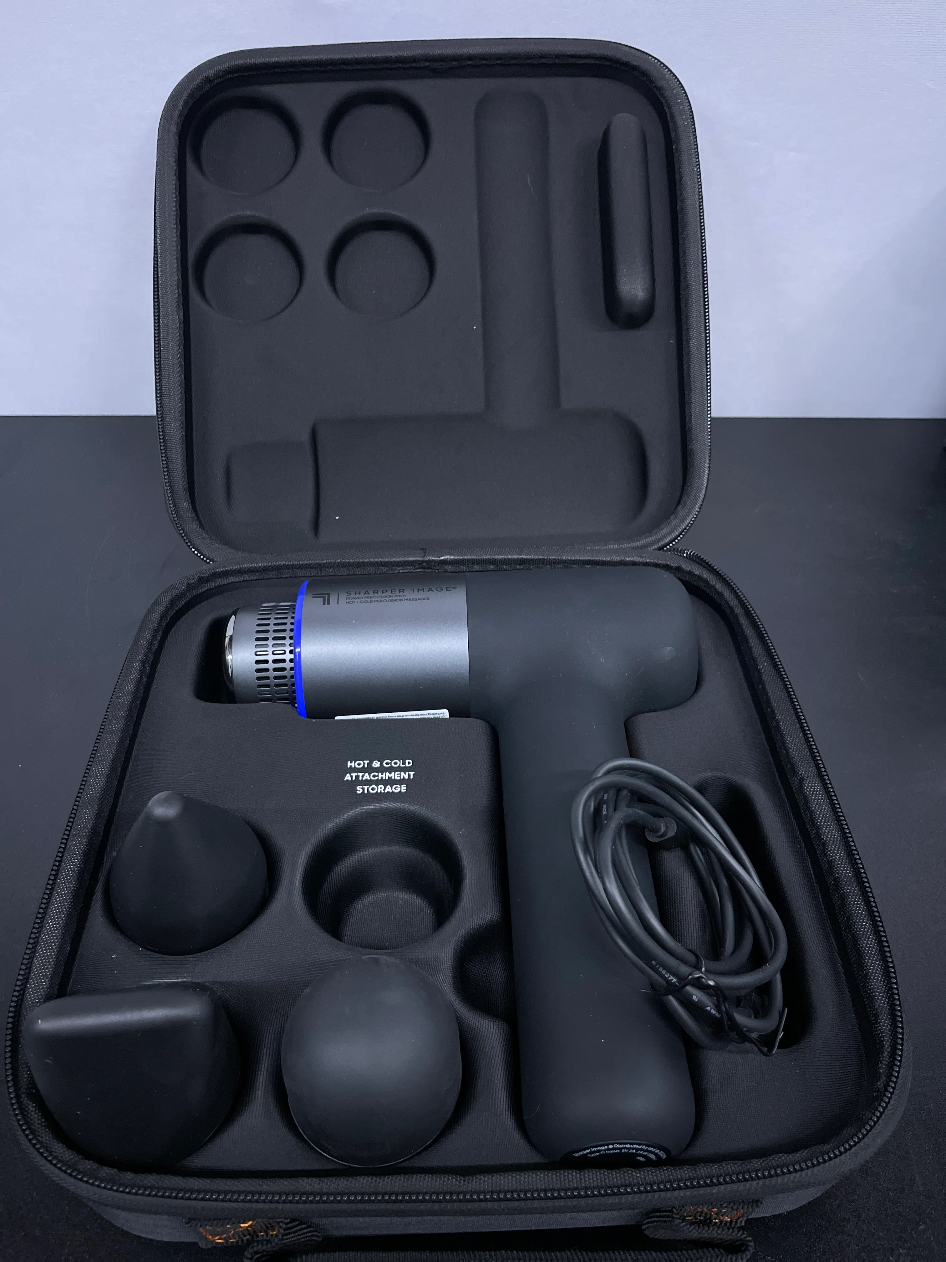 Sharper Image Power Percussion Pro+ Hot + Cold Percussion Massager - Image 5