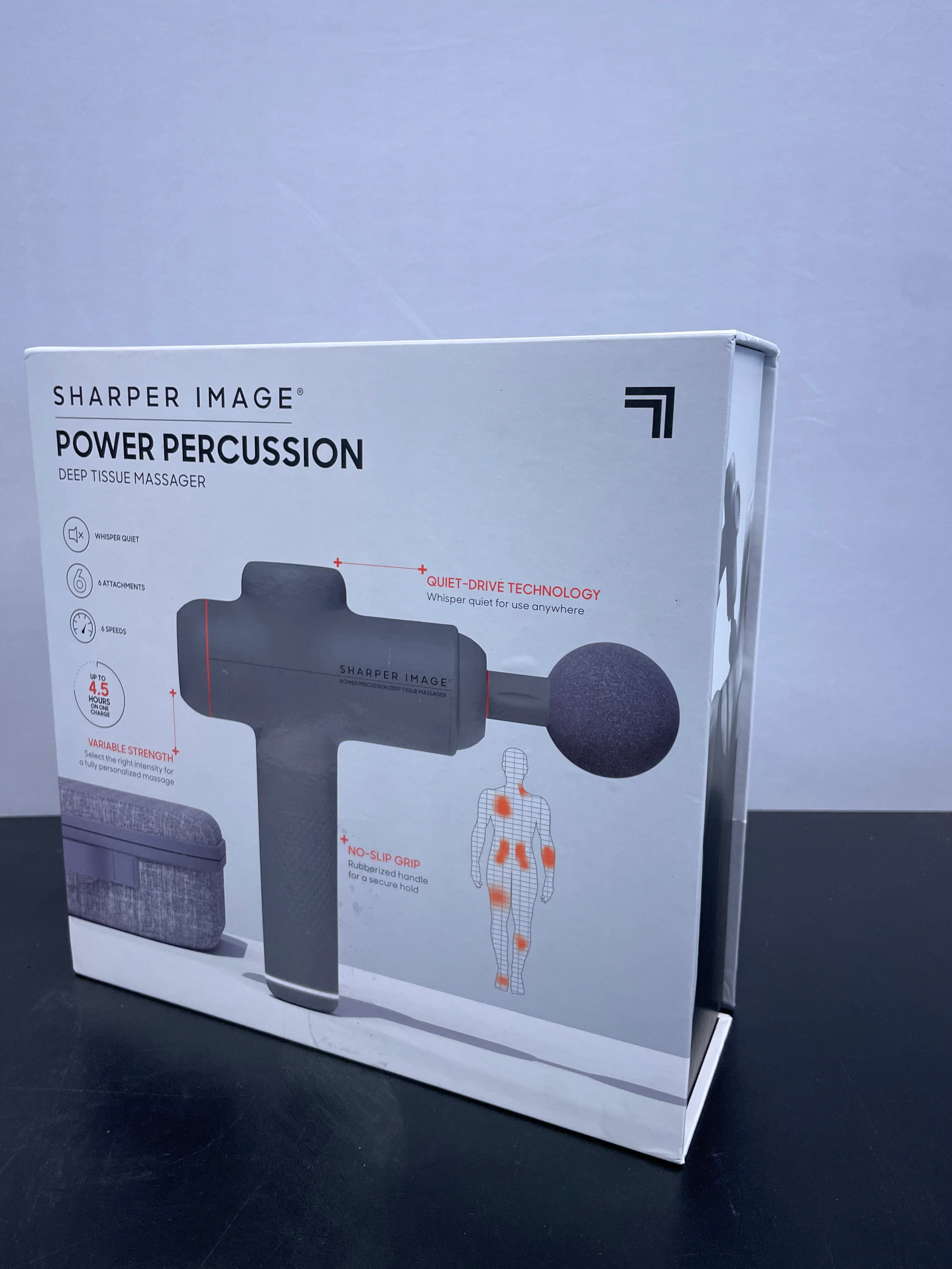 Sharper Image Power Percussion Deep Tissue Massager - Image 3